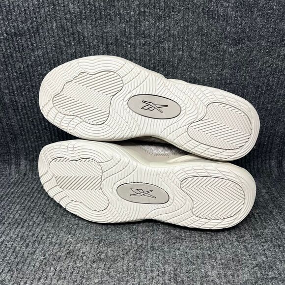 NEW Reebok Solution Mid Moonstone Boulder Grey Iverson Shoes Mens 10.5 GW4797 - Picture 6 of 8